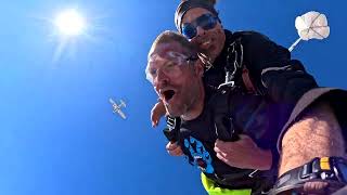 Fabian First Skydive! Tandem Jump from 10000 feet at iJump Gran Canaria