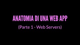 Web Servers