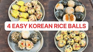 Watch All Korean Rice Ball Recipe Shorts Videos in One Go! | 주먹밥 요리들 한방에 몰아보기✨