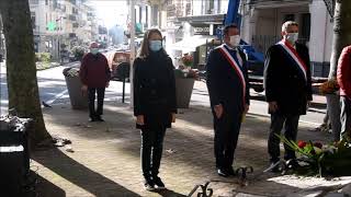 AIX LES BAINS Cérémonie nationale du 50ème anniversaire de la disparition du Général de Gaulle