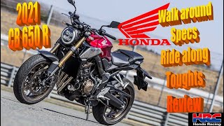 Honda cb 650 r 2021 @ sb motos Dendermonde walk around, review, toughts, ride along