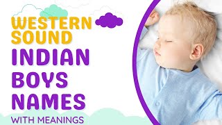 Western Sound Indian Baby Boys Names||Indian Baby Boys Names With Meanings||@thenamehub