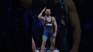 Hasan yazdani vs devid Taylor 4 -1 history #kusti #hasanyazdani #olympicathlete #wrestlers #foryou