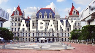 Exploring Downtown Albany, New York on a Sunday Morning