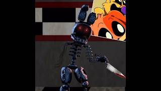 Ignited Bonnie can still see CatNap's Ugly Face #ignitedbonnie #fivenightsatfreddys #shorts #humor