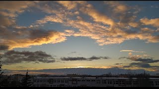 Sunset Bydgoszcz Timelapse 4 luty 2023