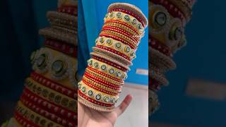 New lac bangles #lacbangles #rajasthanibangles #traditional #bangles #bridalbangles #bridalbangleset