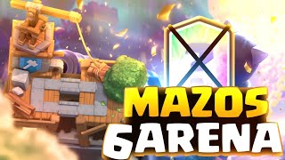 LOS 3 MEJORES MAZOS PARA ARENA 6 SIN LEGENDARIAS EN CLASH ROYALE