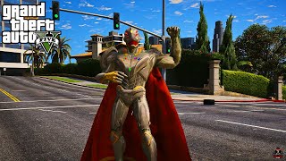 Infinity Ultron Destroy Los Santos (Marvel's What If .....) - GTA 5 Mod