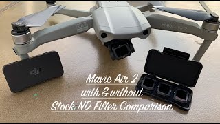 Impressions of the Mavic Air 2 with the stock ND Filters