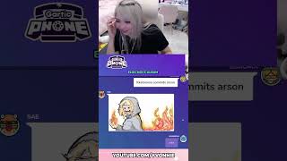 Yvonne REACTS to LilyPichu's Sweaty Gartic Phone Lobby #Shorts