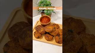 चना शामी कबाब | “Chana Shaami kabab” recipe #shorts #viral #food @aparajitaspicygrill