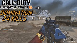 Call Of Duty Black Ops 6 Beta Dominations 24 Kills Multiplayer GameplaY  NO COMMENTARY