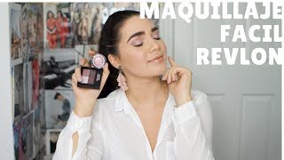 MAQUILLAJE SUPER FACIL CON PRODUCTOS DE REVLON