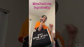 Marc Jacobs tote bag unboxing