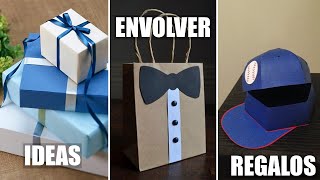 4 divertidas formas de envolver regalos para el día del padre - it's Me Skay