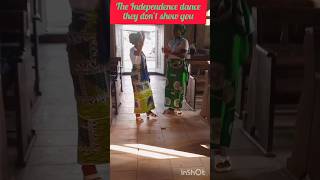 The Independence dance they don't show you; two women...#short #independence