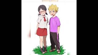 Boruto Sarada sing Wellerman