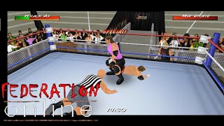 FULL MATCH- Whack ax vs mat dickie - one on one match(wrestling revolution 3d)