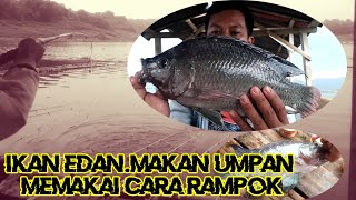 Mancing Cirata Tes joran baru,Hampir saja Kecolongan,Mau dirampok Nila Badot