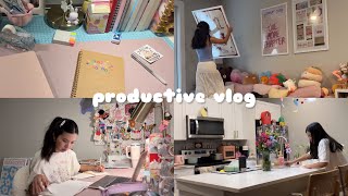 days in my life ep. 33: redecorating and getting my life together (PhD student vlog)