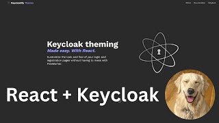 Build Reactjs Keycloak Themes with Keycloakify