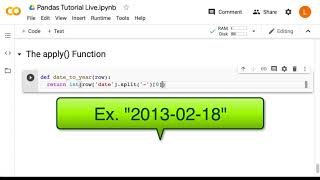 The apply() Function (Deep Learning Prerequisites: The Numpy Stack in Python V2)