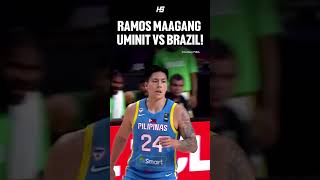 Dwight Ramos is on fire vs Brazil sa Q1! Gilas Pilipinas vs Brazil Highlights   #gilaspilipinas