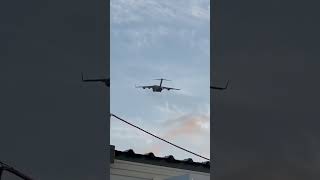 C17 Globemast Takeoff and landing at Avalon airport