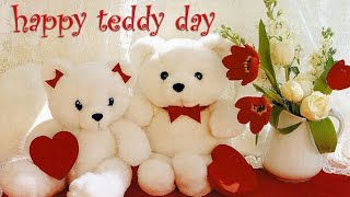 Happy teddy day 2022 l Teddy day wishes and quotes l Valentine Day special teddy Day messages