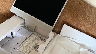 iMac M1 24 inches Silver Detail Review about Dimensions