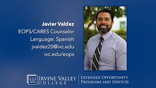 IVC EOPS Counselor - Javier Valdez