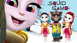 My Talking Angela 2 🏳️🚦😱 Squid Game Funny🤣