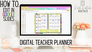 HOW TO: Edit your Digital Planner in Google Slides