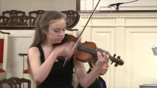 Taylor Baldwin Performs Concerto #1 in G Minor, Op 26 by Max Bruch