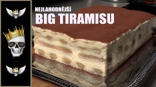 NEJLAHODNĚJŠÍ ITALSKÉ TIRAMISU z mascarpone | BIG tiramisu recipe | | Jak se to dělá | Videorecepty