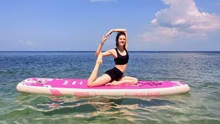 SUP Yoga Intro with Cody at ULU Yoga | Yoga Alliance Certified Teacher Training Center