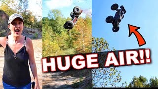 WORLD'S MOST Extreme RC CAR Bashing! - FAST Arrma Kraton 8s EXB WON'T BREAK!