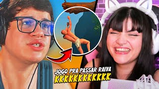 GAMES EDUUU: DESISTE DESSE JOGO! (CHEGOU NO LIMITE🤬) - A Difficult Game About Climbing