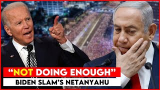 Biden Slam's Netanyahu "Not Doing Enough" | Israeli Court Halts "Politically Motivated" Strike