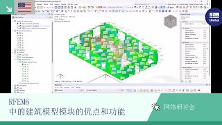 [EN] 网络课堂 | RFEM6 中的建筑模型模块的优点和功能