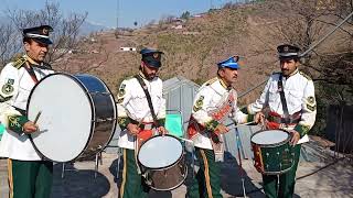 Pakistan pipe Band Lahore || Shadi Band best performances in  Muzaffarabad  Azad Kashmi#goldentv r