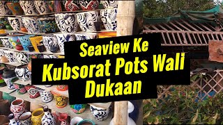 Seaview Ke Colourful Pots Wali Dukhan | Plants Pots Nursery With Price Rates