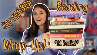 11 BOOKS I read in SEPTEMBER!📚🍂 | (Reading Wrap Up)