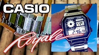 AJUSTAR BRAZALETE RELOJES CASIO (MODELO CASIO ROYALE AE1200WHD)