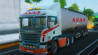 Scania Asas transport trucker of Europe 3