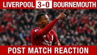 "A BEAUTY FROM WIJNALDUM!" Liverpool v Bournemouth 3-0 Fan Reaction #LIVBOU