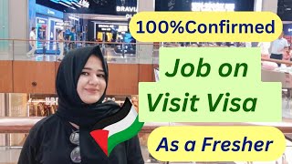 100% Confirmed job on visit visa in UAE Dubai🇦🇪2024 Freshers Must Watch #jobsindubai #visa #jobs