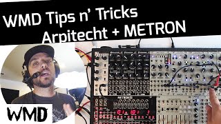 WMD Arpitecht and METRON -  Work flow examples, tips and tricks!