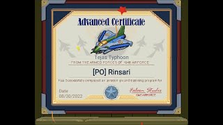 1945 Air Force Tejas Typhoon Advanced Certificate